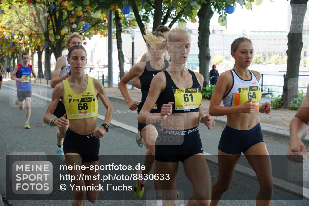 07.09.2025 - BARMER Alsterlauf Yannick Fuchs http://msf.ph/oto/8830633 07.09.2025 11:00:50 Laufen 58, 5, 66, 5, 61, 5, 64 meine-sportfotos.de