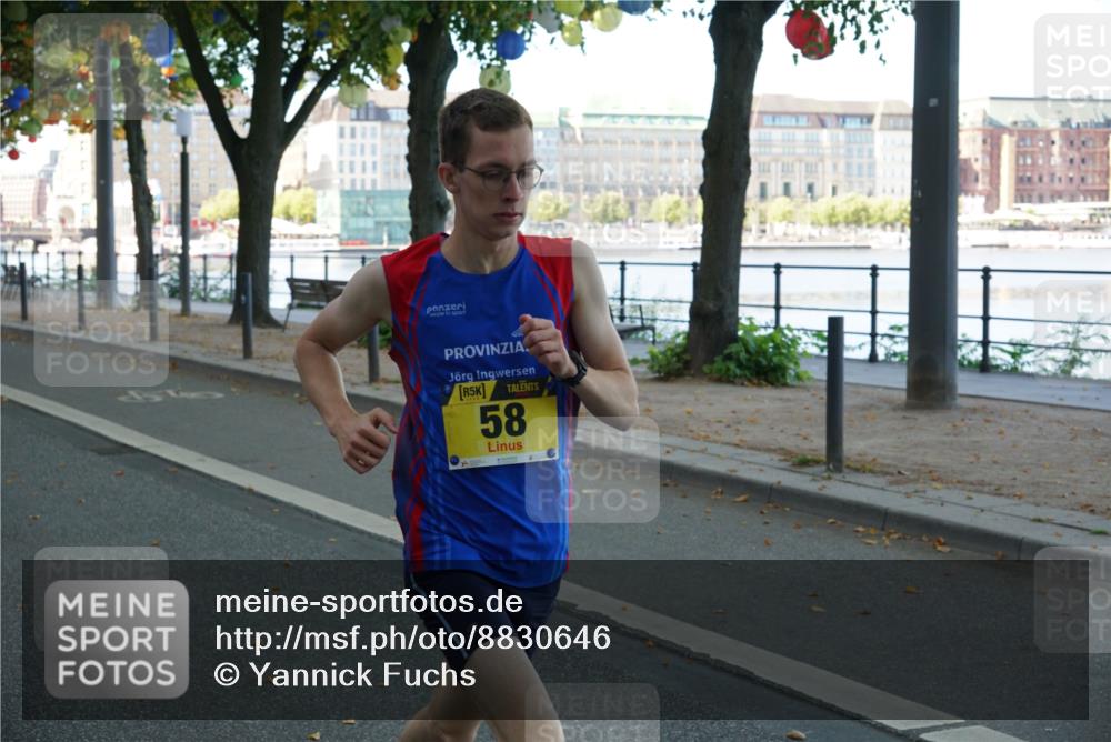 07.09.2025 - BARMER Alsterlauf Yannick Fuchs http://msf.ph/oto/8830646 07.09.2025 11:00:53 Laufen 5, 58 meine-sportfotos.de