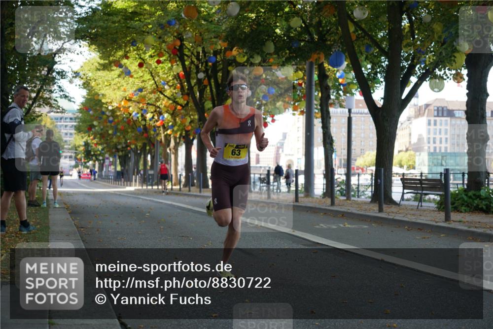 07.09.2025 - BARMER Alsterlauf Yannick Fuchs http://msf.ph/oto/8830722 07.09.2025 11:03:26 Laufen 63, 00 meine-sportfotos.de