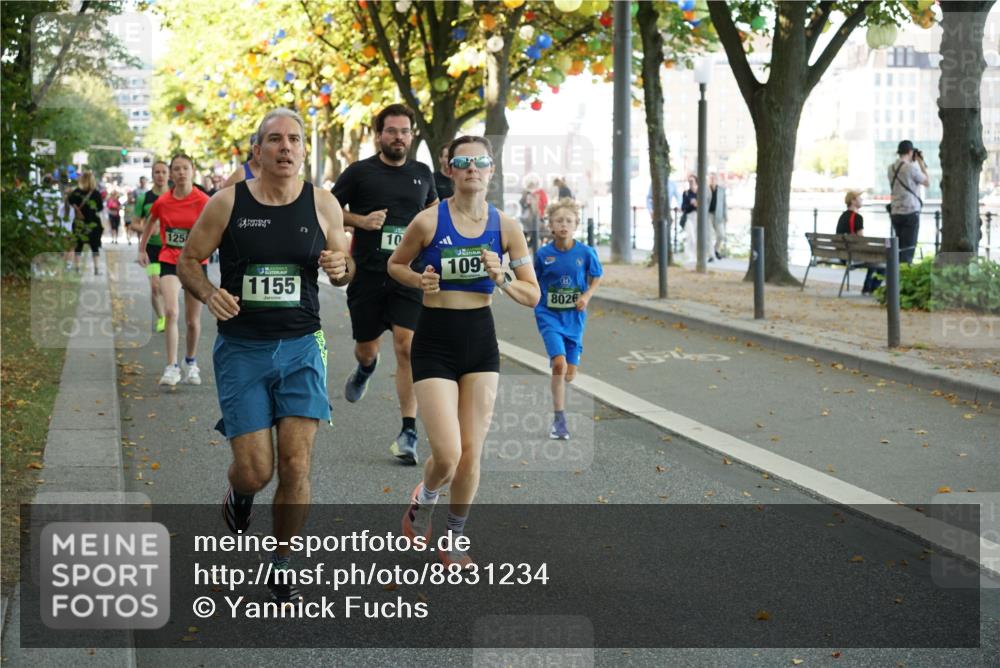 07.09.2025 - BARMER Alsterlauf Yannick Fuchs http://msf.ph/oto/8831234 07.09.2025 11:31:25 Laufen 125, 1155, 10, 109, 8026 meine-sportfotos.de