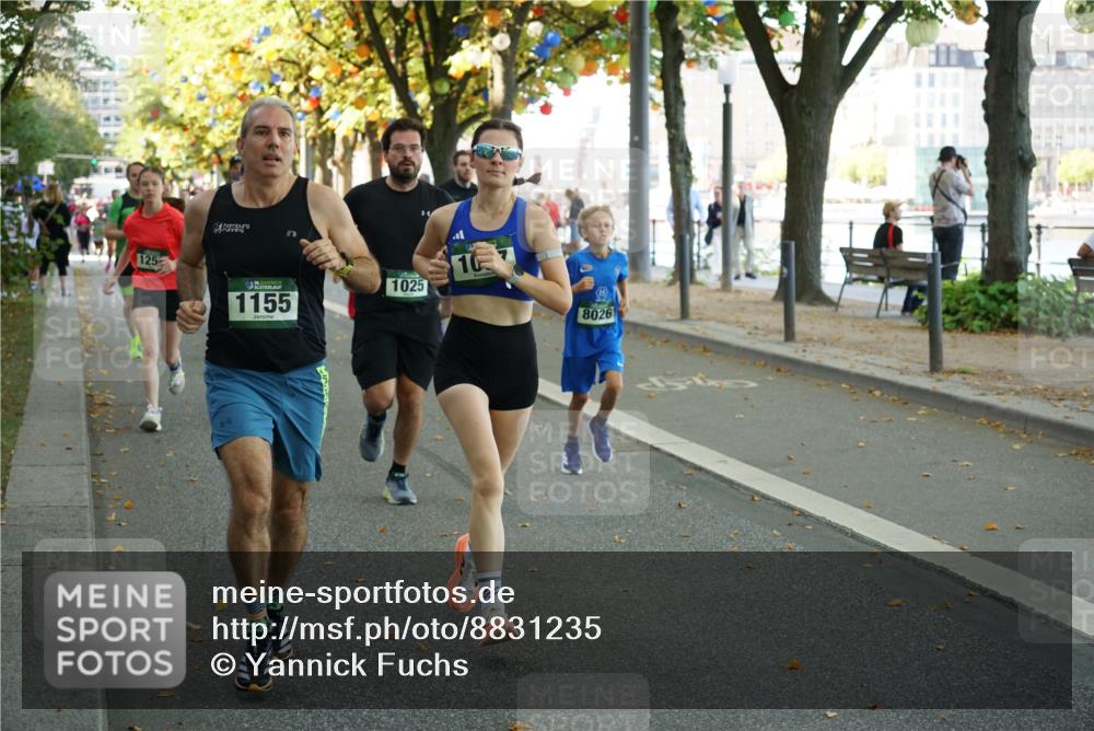 07.09.2025 - BARMER Alsterlauf Yannick Fuchs http://msf.ph/oto/8831235 07.09.2025 11:31:25 Laufen 125, 1155, 1025, 10, 8026 meine-sportfotos.de