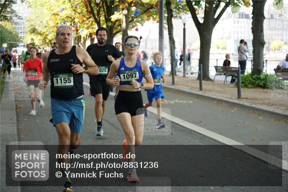 07.09.2025 - BARMER Alsterlauf Yannick Fuchs http://msf.ph/oto/8831236 07.09.2025 11:31:25 Laufen 1258, 1155, 025, 1097 meine-sportfotos.de