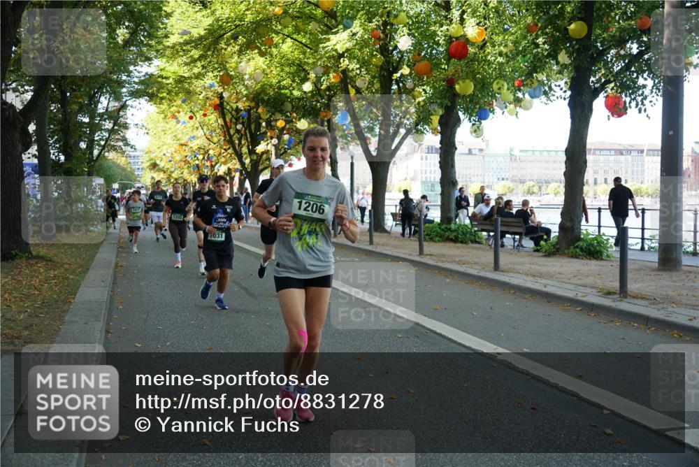 07.09.2025 - BARMER Alsterlauf Yannick Fuchs http://msf.ph/oto/8831278 07.09.2025 11:31:38 Laufen 037, 1202, 1031, 1206 meine-sportfotos.de