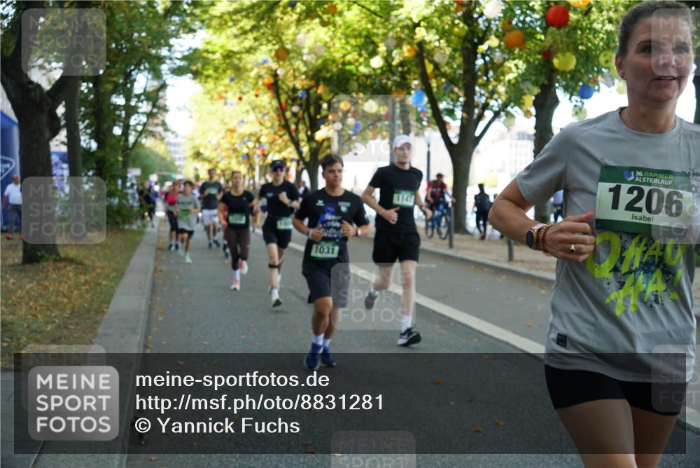 07.09.2025 - BARMER Alsterlauf Yannick Fuchs http://msf.ph/oto/8831281 07.09.2025 11:31:39 Laufen 1031, 36, 1206 meine-sportfotos.de