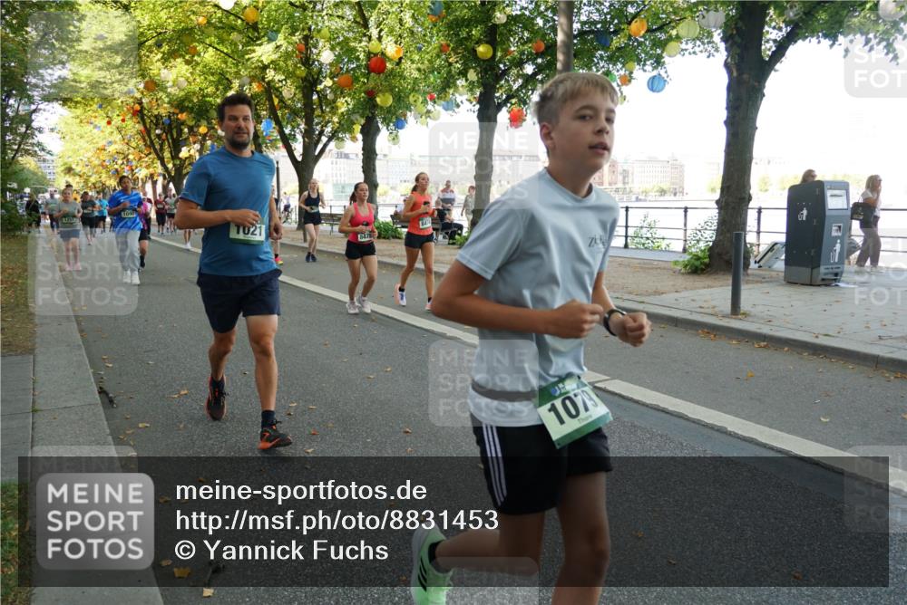 07.09.2025 - BARMER Alsterlauf Yannick Fuchs http://msf.ph/oto/8831453 07.09.2025 11:32:46 Laufen 125, 1090, 1021, 1079 meine-sportfotos.de