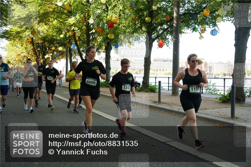 07.09.2025 - BARMER Alsterlauf Yannick Fuchs http://msf.ph/oto/8831535 07.09.2025 11:33:14 Laufen 49, 1125, 1243, 1242, 1109 meine-sportfotos.de