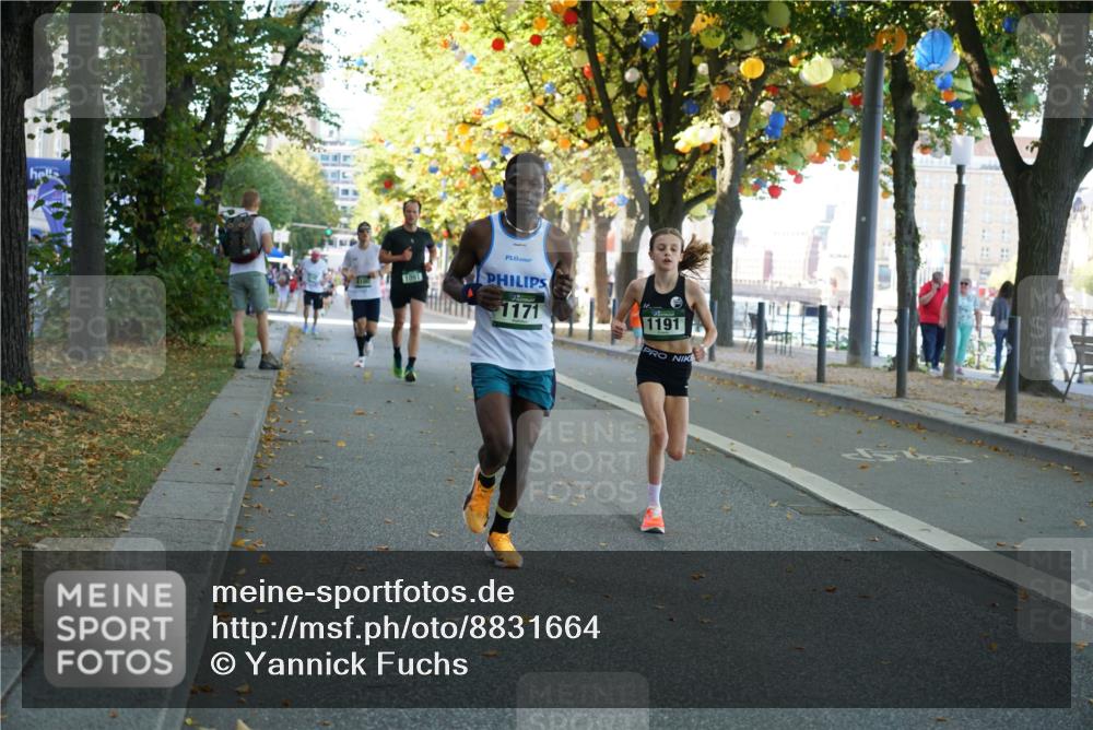 07.09.2025 - BARMER Alsterlauf Yannick Fuchs http://msf.ph/oto/8831664 07.09.2025 11:34:51 Laufen 1091, 1171, 1191 meine-sportfotos.de