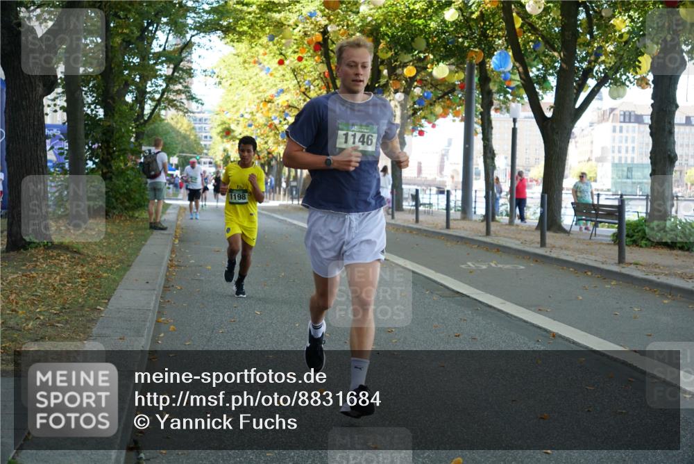 07.09.2025 - BARMER Alsterlauf Yannick Fuchs http://msf.ph/oto/8831684 07.09.2025 11:35:00 Laufen 1198, 1146 meine-sportfotos.de