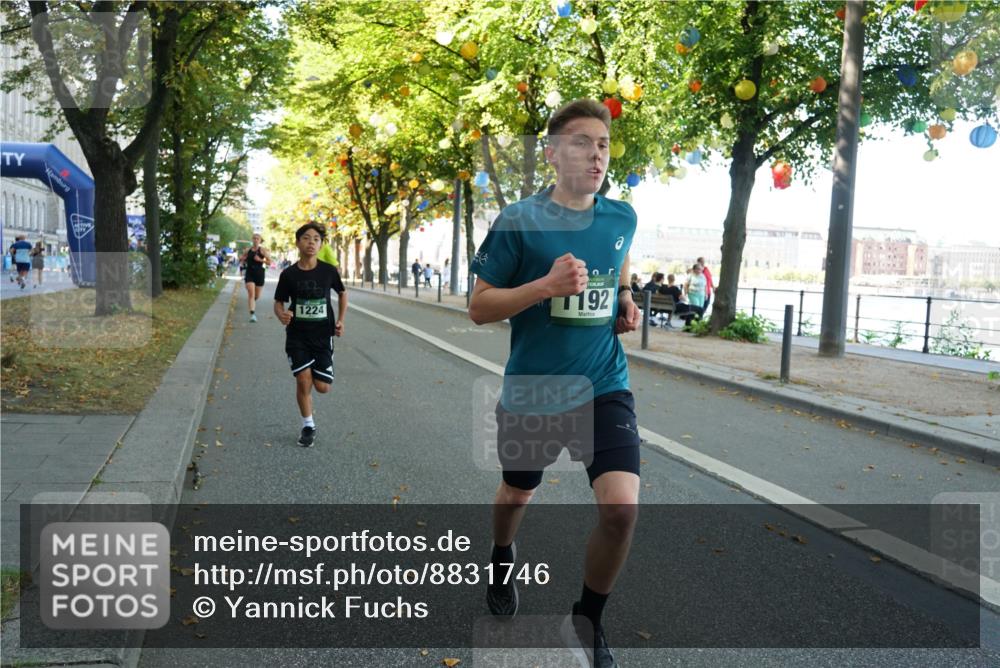 07.09.2025 - BARMER Alsterlauf Yannick Fuchs http://msf.ph/oto/8831746 07.09.2025 11:35:25 Laufen 1224, 192 meine-sportfotos.de