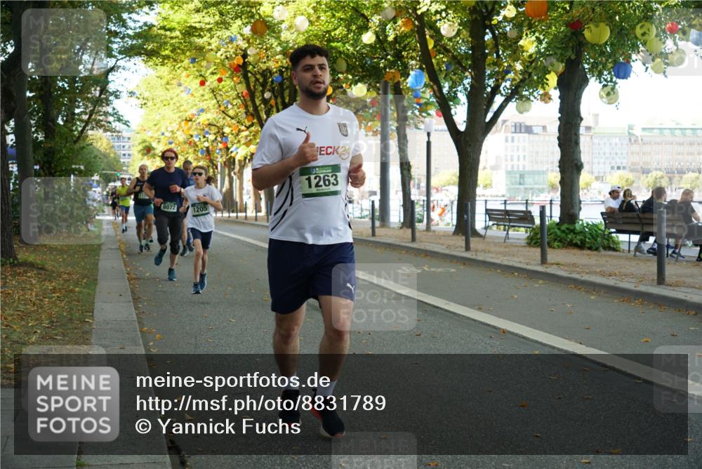 07.09.2025 - BARMER Alsterlauf Yannick Fuchs http://msf.ph/oto/8831789 07.09.2025 11:35:43 Laufen 115, 8072, 1205, 1263 meine-sportfotos.de