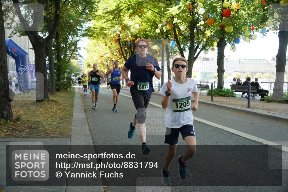 07.09.2025 - BARMER Alsterlauf Yannick Fuchs http://msf.ph/oto/8831794 07.09.2025 11:35:46 Laufen 1155, 1203, 8072, 1205 meine-sportfotos.de