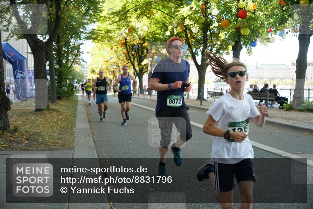07.09.2025 - BARMER Alsterlauf Yannick Fuchs http://msf.ph/oto/8831796 07.09.2025 11:35:46 Laufen 1155, 1203, 8072, 1205 meine-sportfotos.de