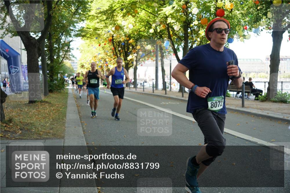 07.09.2025 - BARMER Alsterlauf Yannick Fuchs http://msf.ph/oto/8831799 07.09.2025 11:35:46 Laufen 1155, 1203, 8072 meine-sportfotos.de