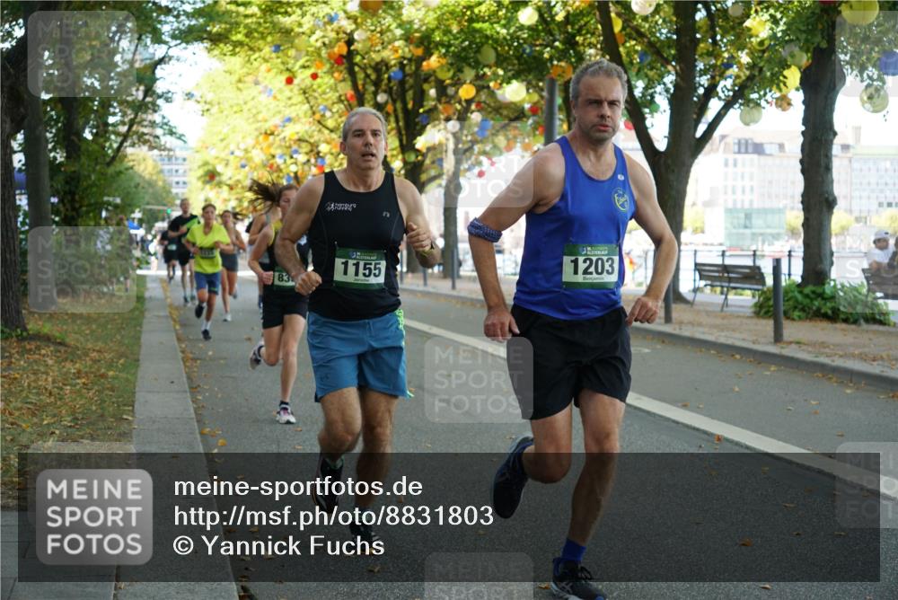 07.09.2025 - BARMER Alsterlauf Yannick Fuchs http://msf.ph/oto/8831803 07.09.2025 11:35:48 Laufen 83, 1155, 1203 meine-sportfotos.de