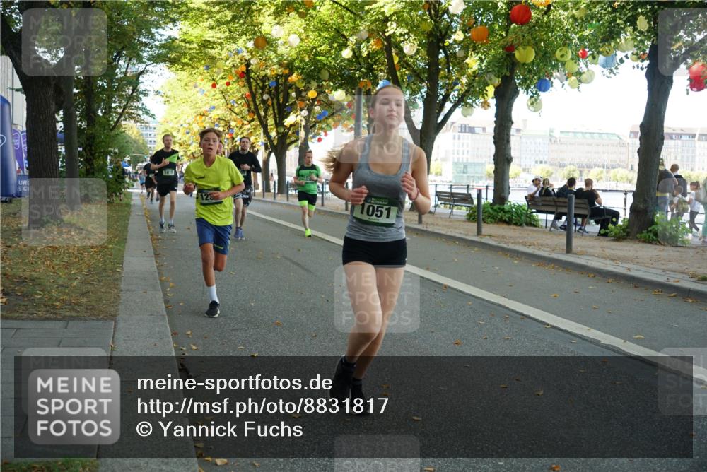 07.09.2025 - BARMER Alsterlauf Yannick Fuchs http://msf.ph/oto/8831817 07.09.2025 11:35:51 Laufen 1015, 123, 1051 meine-sportfotos.de