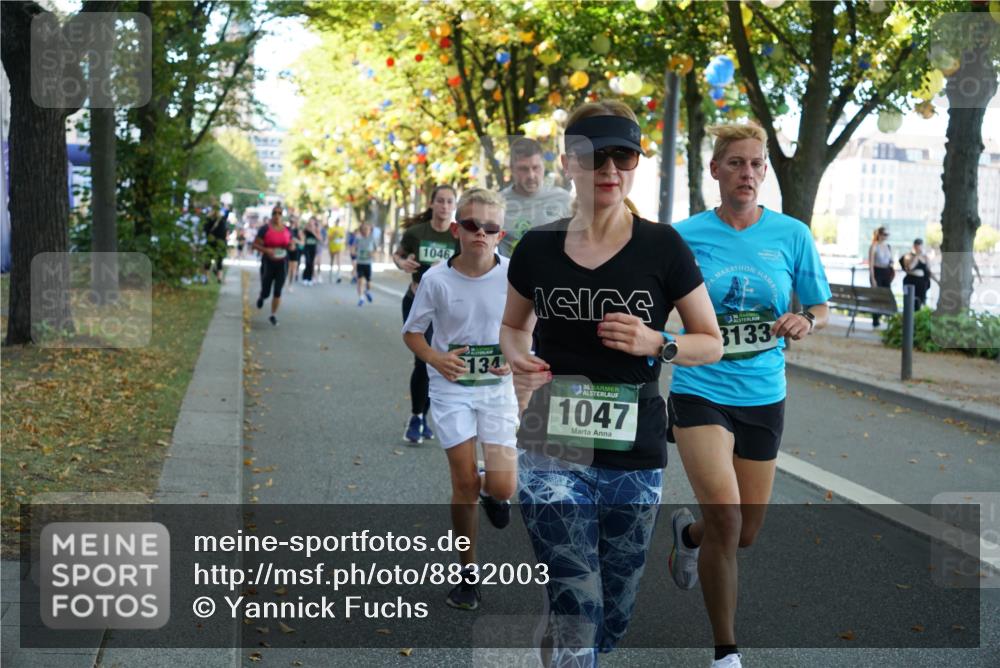 07.09.2025 - BARMER Alsterlauf Yannick Fuchs http://msf.ph/oto/8832003 07.09.2025 11:37:05 Laufen 1046, 134, 36, 1047, 3133 meine-sportfotos.de