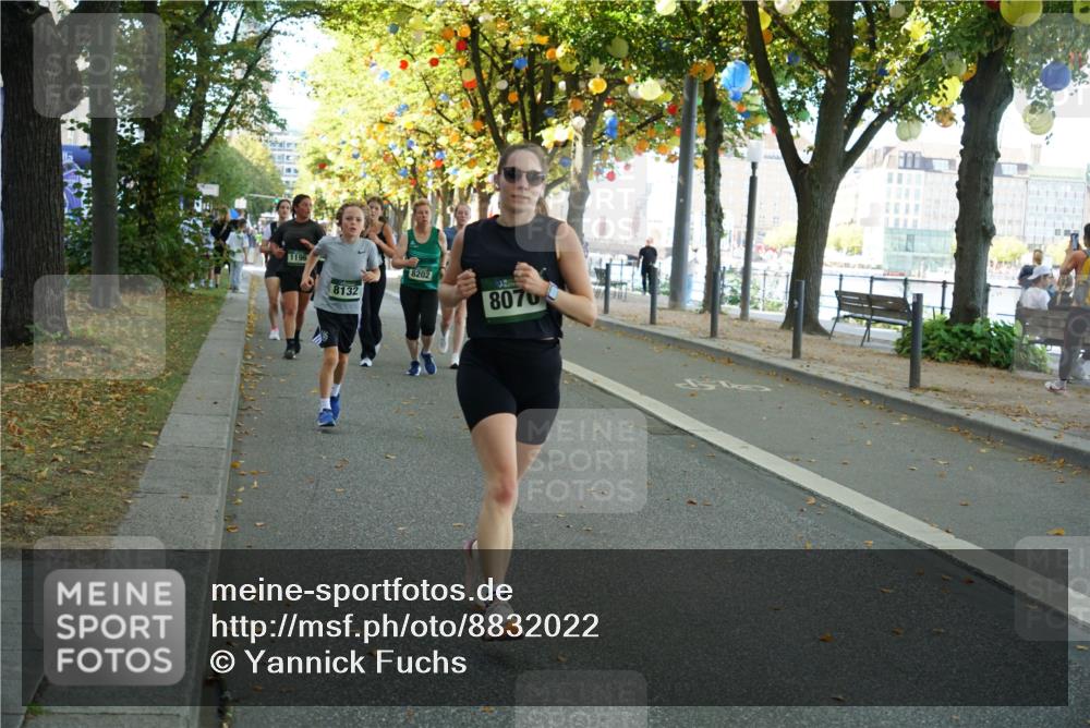 07.09.2025 - BARMER Alsterlauf Yannick Fuchs http://msf.ph/oto/8832022 07.09.2025 11:37:14 Laufen 1196, 8132, 8202, 8070 meine-sportfotos.de