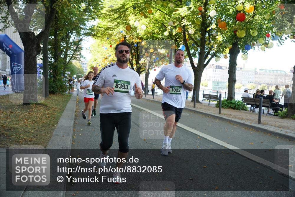 07.09.2025 - BARMER Alsterlauf Yannick Fuchs http://msf.ph/oto/8832085 07.09.2025 11:37:35 Laufen 1066, 8393, 1023 meine-sportfotos.de