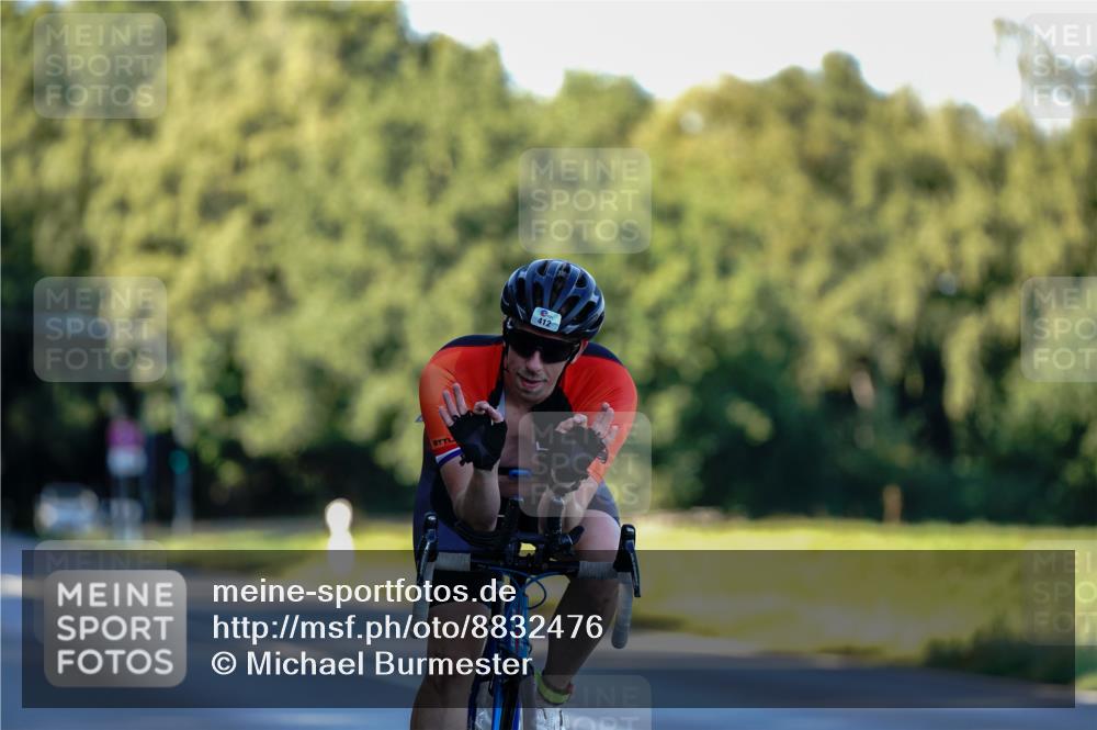 07.09.2025 - 19. Norderstedt Triathlon Michael Burmester http://msf.ph/oto/8832476 07.09.2025 16:36:33 Radfahren 412 meine-sportfotos.de