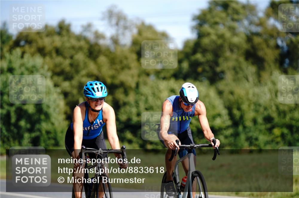 07.09.2025 - 19. Norderstedt Triathlon Michael Burmester http://msf.ph/oto/8833618 07.09.2025 12:04:06 Radfahren 278, 791, 1369 meine-sportfotos.de