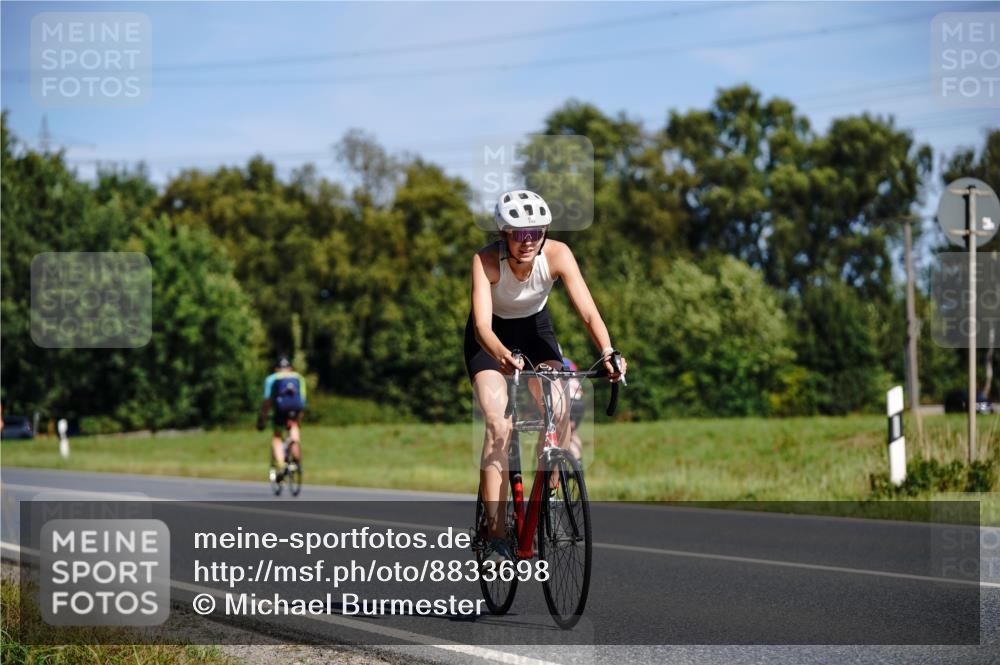 07.09.2025 - 19. Norderstedt Triathlon Michael Burmester http://msf.ph/oto/8833698 07.09.2025 12:05:24 Radfahren 169, 731, 1311 meine-sportfotos.de