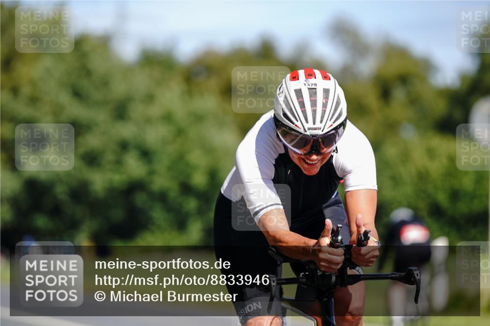 07.09.2025 - 19. Norderstedt Triathlon Michael Burmester http://msf.ph/oto/8833946 07.09.2025 12:11:15 Radfahren 835, 1379 meine-sportfotos.de