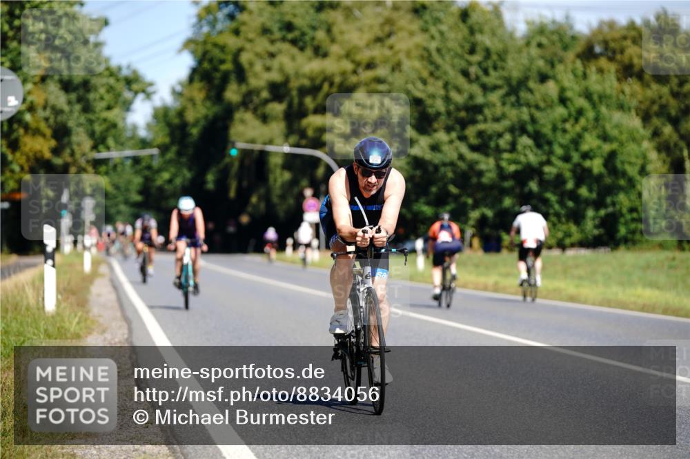 07.09.2025 - 19. Norderstedt Triathlon Michael Burmester http://msf.ph/oto/8834056 07.09.2025 12:13:24 Radfahren 850 meine-sportfotos.de