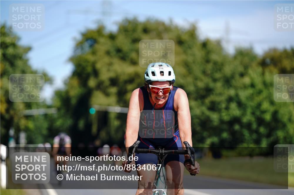 07.09.2025 - 19. Norderstedt Triathlon Michael Burmester http://msf.ph/oto/8834067 07.09.2025 12:13:28 Radfahren 216, 850 meine-sportfotos.de