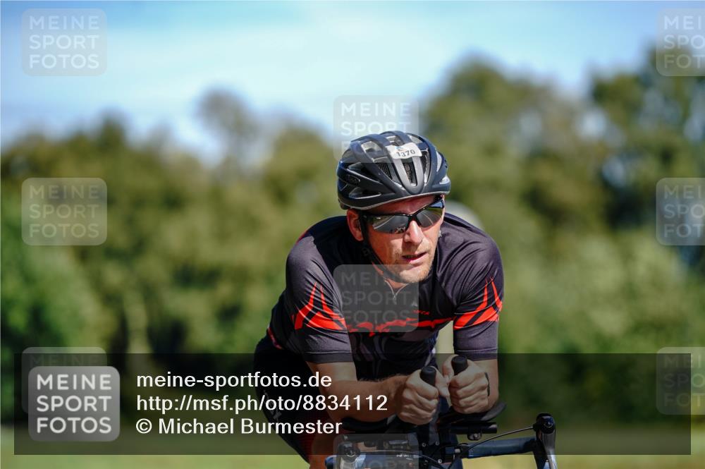 07.09.2025 - 19. Norderstedt Triathlon Michael Burmester http://msf.ph/oto/8834112 07.09.2025 12:14:19 Radfahren 1370 meine-sportfotos.de