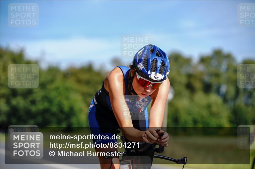 07.09.2025 - 19. Norderstedt Triathlon Michael Burmester http://msf.ph/oto/8834271 07.09.2025 12:16:59 Radfahren 168, 741, 1307 meine-sportfotos.de