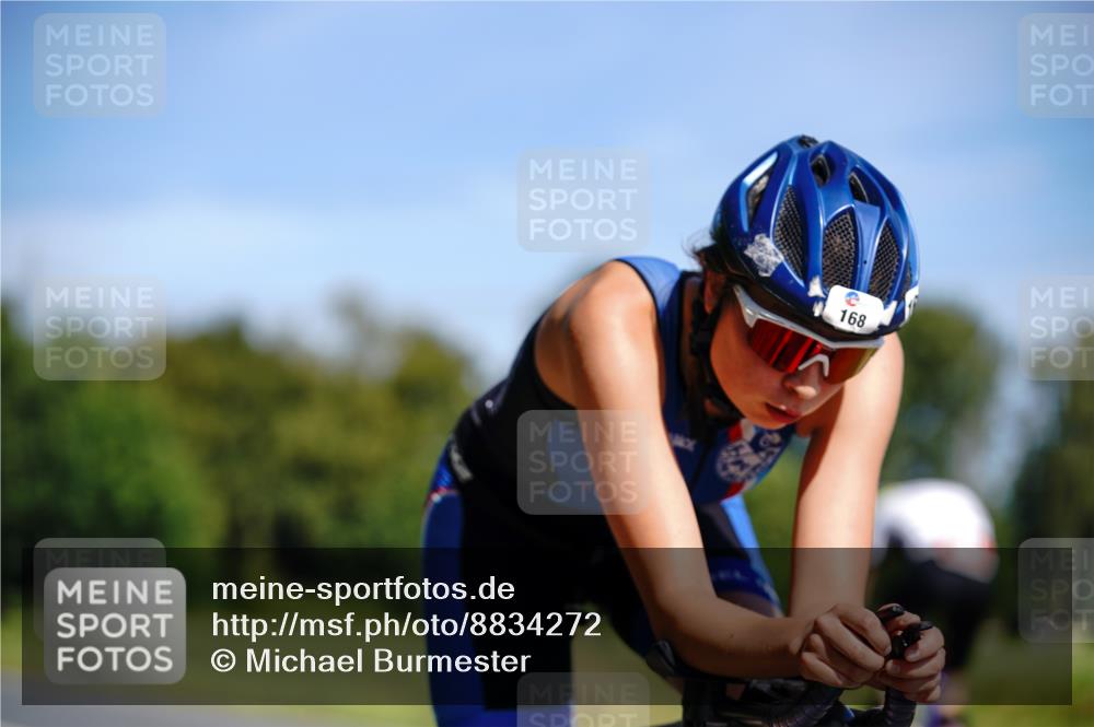 07.09.2025 - 19. Norderstedt Triathlon Michael Burmester http://msf.ph/oto/8834272 07.09.2025 12:17:00 Radfahren 168, 741 meine-sportfotos.de