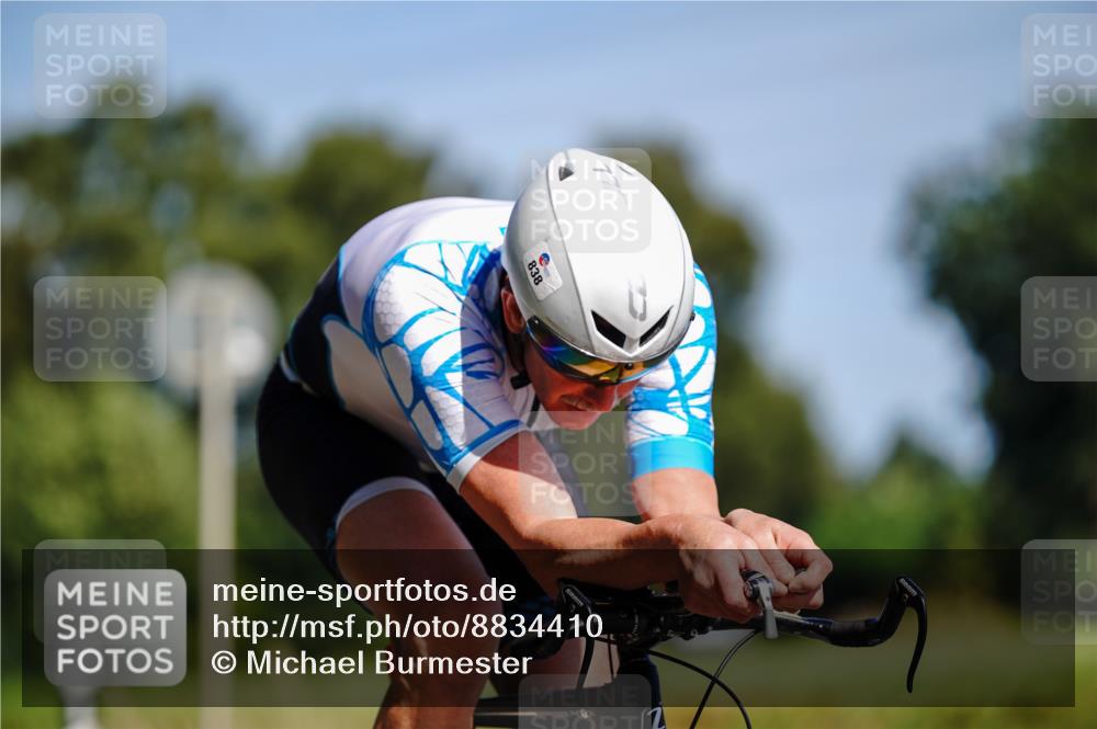 07.09.2025 - 19. Norderstedt Triathlon Michael Burmester http://msf.ph/oto/8834410 07.09.2025 12:18:54 Radfahren 838 meine-sportfotos.de