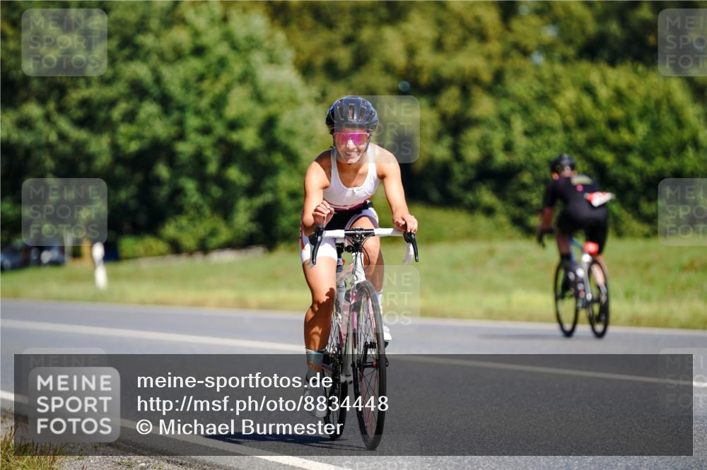 07.09.2025 - 19. Norderstedt Triathlon Michael Burmester http://msf.ph/oto/8834448 07.09.2025 12:20:04 Radfahren 767 meine-sportfotos.de