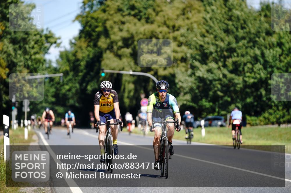07.09.2025 - 19. Norderstedt Triathlon Michael Burmester http://msf.ph/oto/8834714 07.09.2025 12:24:10 Radfahren 261, 756 meine-sportfotos.de