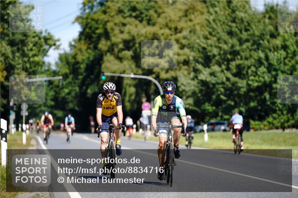 07.09.2025 - 19. Norderstedt Triathlon Michael Burmester http://msf.ph/oto/8834716 07.09.2025 12:24:10 Radfahren 261, 756 meine-sportfotos.de