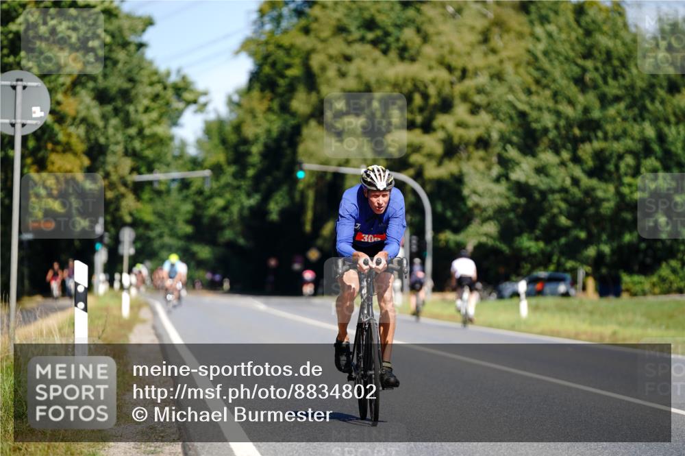 07.09.2025 - 19. Norderstedt Triathlon Michael Burmester http://msf.ph/oto/8834802 07.09.2025 12:25:49 Radfahren 150, 309 meine-sportfotos.de
