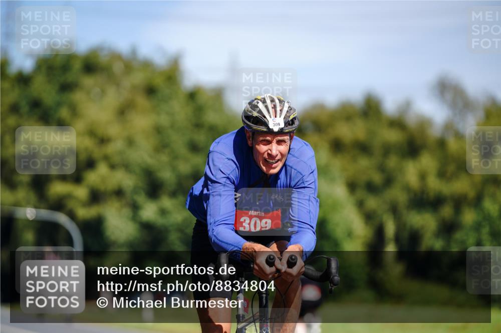 07.09.2025 - 19. Norderstedt Triathlon Michael Burmester http://msf.ph/oto/8834804 07.09.2025 12:25:51 Radfahren 309 meine-sportfotos.de