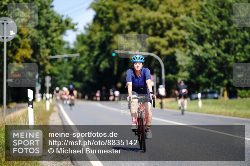 07.09.2025 - 19. Norderstedt Triathlon Michael Burmester http://msf.ph/oto/8835142 07.09.2025 12:29:03 Radfahren 851, 1345 meine-sportfotos.de
