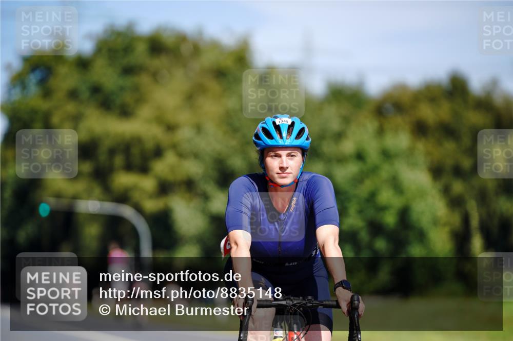 07.09.2025 - 19. Norderstedt Triathlon Michael Burmester http://msf.ph/oto/8835148 07.09.2025 12:29:04 Radfahren 851, 1345 meine-sportfotos.de