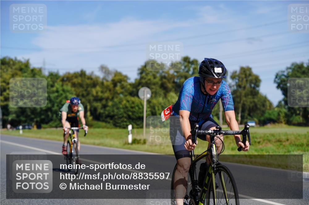 07.09.2025 - 19. Norderstedt Triathlon Michael Burmester http://msf.ph/oto/8835597 07.09.2025 12:33:51 Radfahren 188, 236, 243, 308, 767, 783, 1362 meine-sportfotos.de