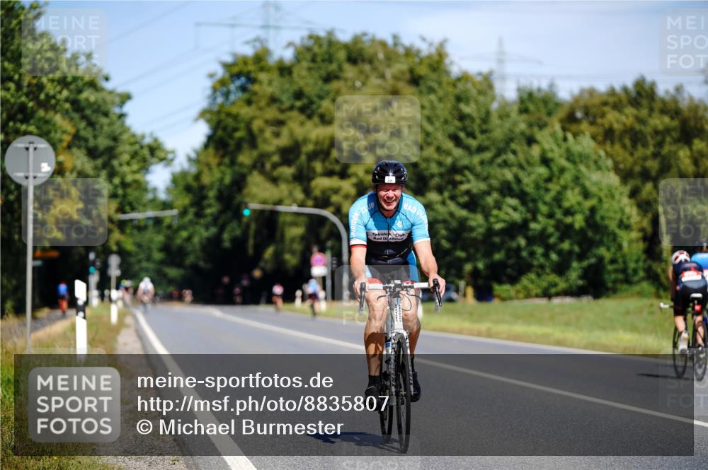 07.09.2025 - 19. Norderstedt Triathlon Michael Burmester http://msf.ph/oto/8835807 07.09.2025 12:36:36 Radfahren 249 meine-sportfotos.de