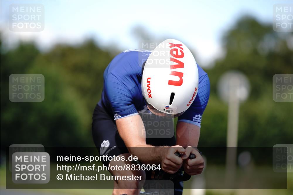 07.09.2025 - 19. Norderstedt Triathlon Michael Burmester http://msf.ph/oto/8836064 07.09.2025 13:59:53 Radfahren 1467 meine-sportfotos.de