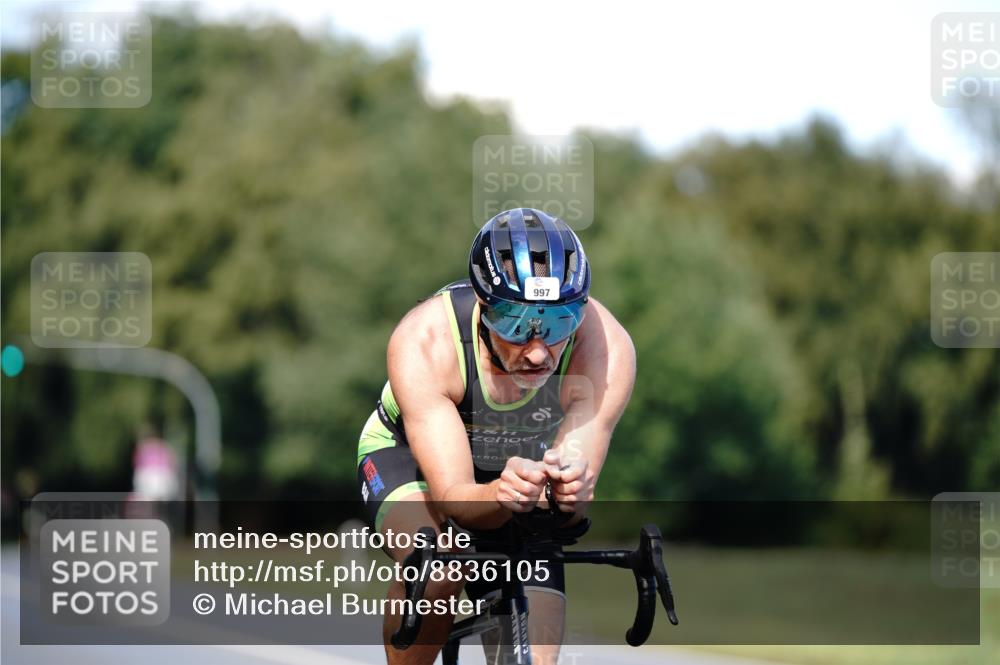 07.09.2025 - 19. Norderstedt Triathlon Michael Burmester http://msf.ph/oto/8836105 07.09.2025 14:00:42 Radfahren 997 meine-sportfotos.de