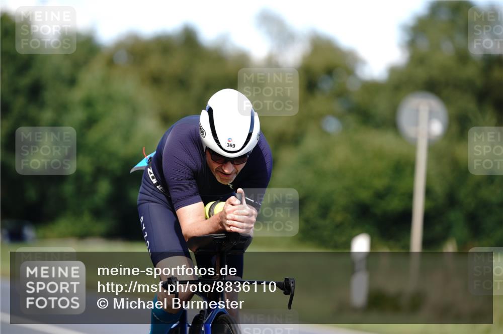 07.09.2025 - 19. Norderstedt Triathlon Michael Burmester http://msf.ph/oto/8836110 07.09.2025 14:00:47 Radfahren 369 meine-sportfotos.de