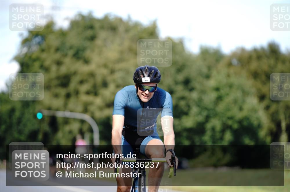 07.09.2025 - 19. Norderstedt Triathlon Michael Burmester http://msf.ph/oto/8836237 07.09.2025 14:02:28 Radfahren 1478 meine-sportfotos.de