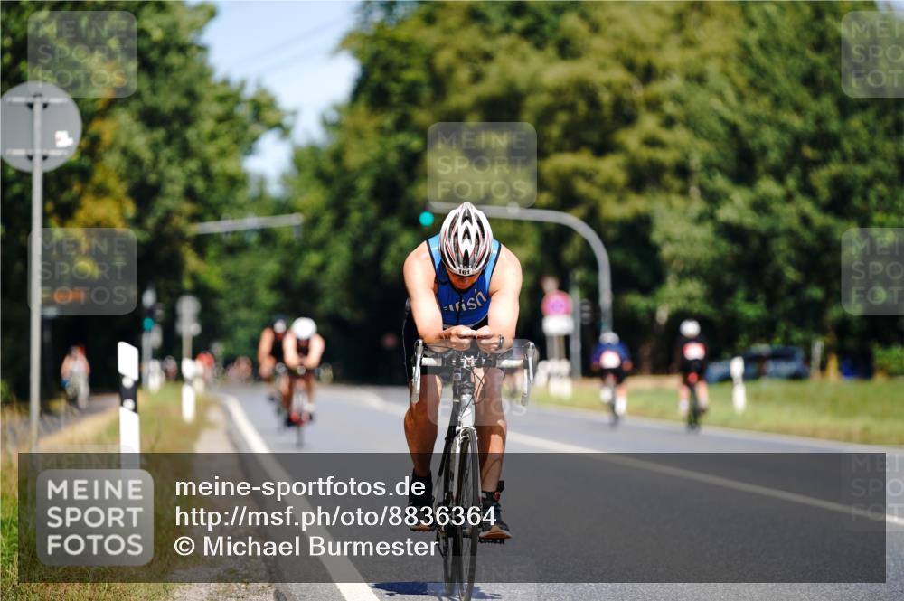 07.09.2025 - 19. Norderstedt Triathlon Michael Burmester http://msf.ph/oto/8836364 07.09.2025 12:43:12 Radfahren 145, 161 meine-sportfotos.de