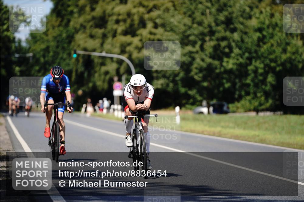 07.09.2025 - 19. Norderstedt Triathlon Michael Burmester http://msf.ph/oto/8836454 07.09.2025 14:05:44 Radfahren 364, 422, 1040 meine-sportfotos.de