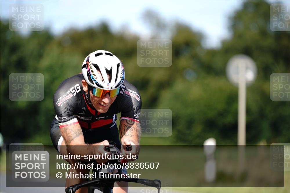 07.09.2025 - 19. Norderstedt Triathlon Michael Burmester http://msf.ph/oto/8836507 07.09.2025 14:06:19 Radfahren 981 meine-sportfotos.de