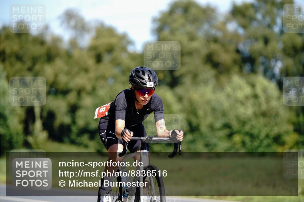 07.09.2025 - 19. Norderstedt Triathlon Michael Burmester http://msf.ph/oto/8836516 07.09.2025 12:46:50 Radfahren 718 meine-sportfotos.de