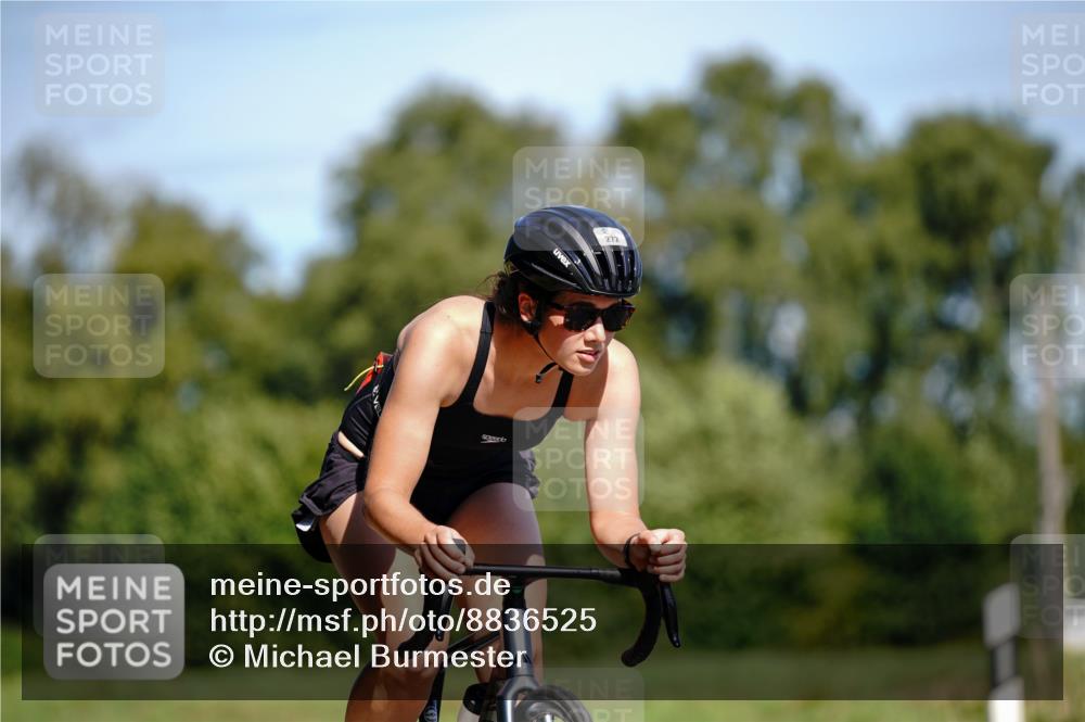 07.09.2025 - 19. Norderstedt Triathlon Michael Burmester http://msf.ph/oto/8836525 07.09.2025 12:46:56 Radfahren 272, 1388 meine-sportfotos.de